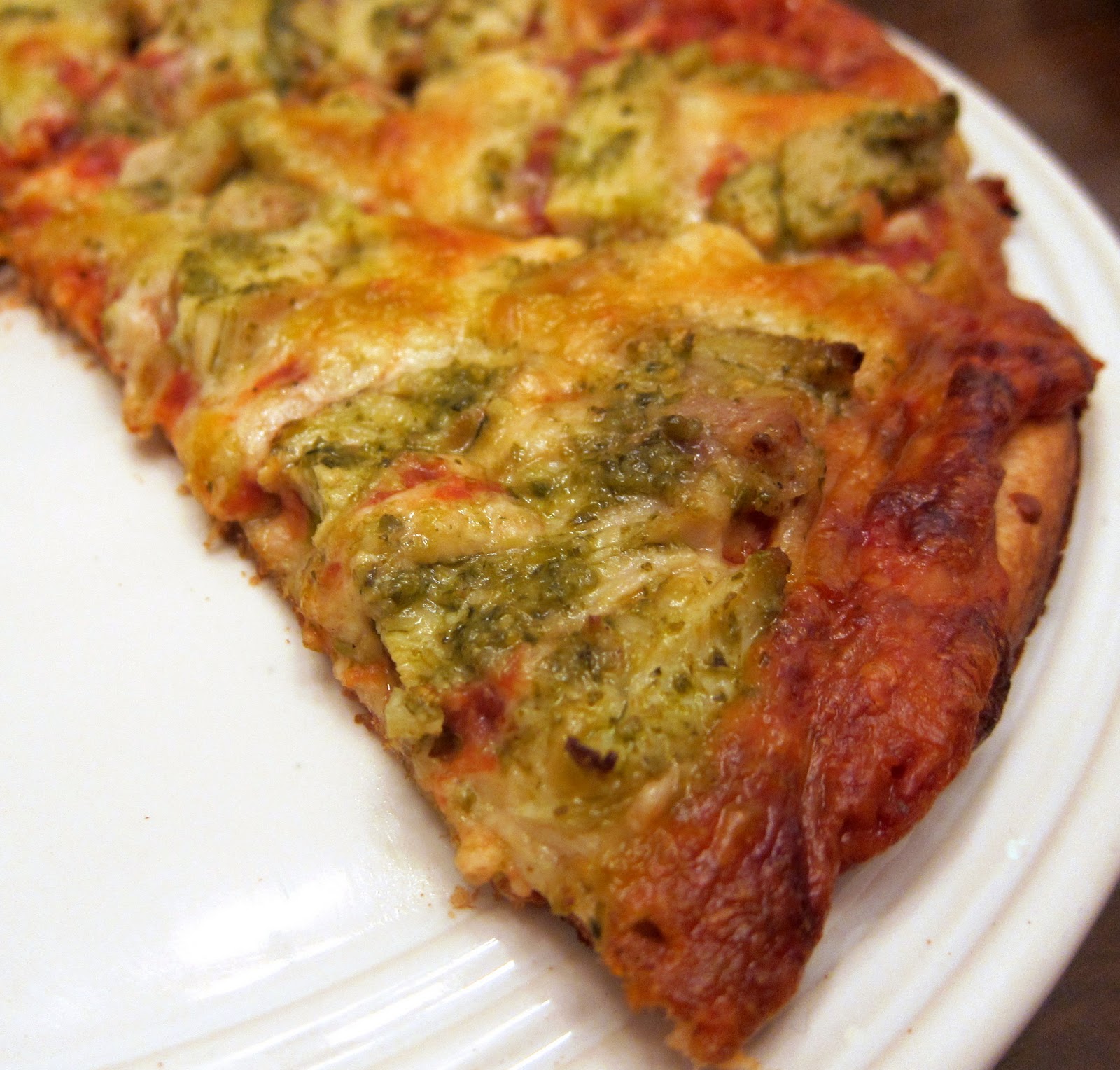 Easy Chicken Pesto Pizza Plain Chicken®