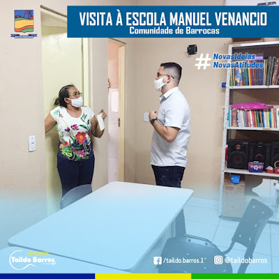 Vereador Taildo Barros cumpre com promessa de campanha e segue visitando as comunidades da Zona Rural de Alto do Rodrigues-RN