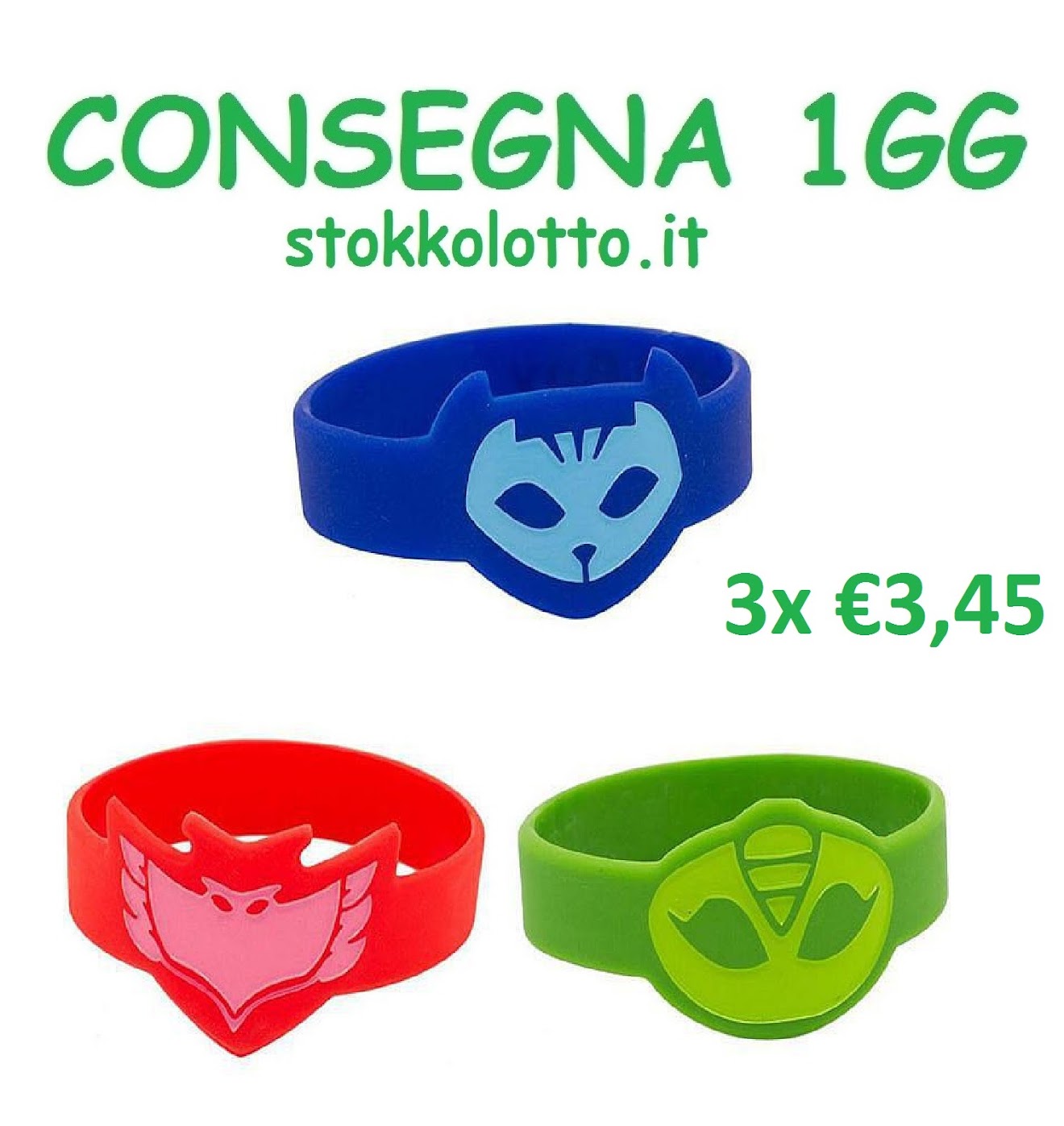 Bomboniere Compleanno Bambini | 12 Braccialetti E 12 Portachiavi In Silicone | Decorazioni Festive | Regalo Party - Foto 2