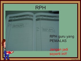 Contoh ayat untuk ditulis dalam refleksi RPH 