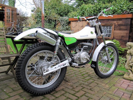 Kawasaki trials bike hot sale