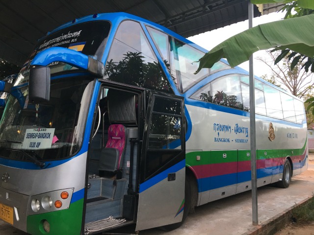 Nattakan Direct Bus from Siem Reap to Bangkok and vice versa