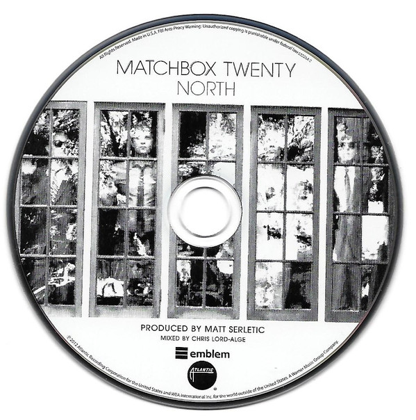 Encarte Matchbox Twenty North Encartes Pop
