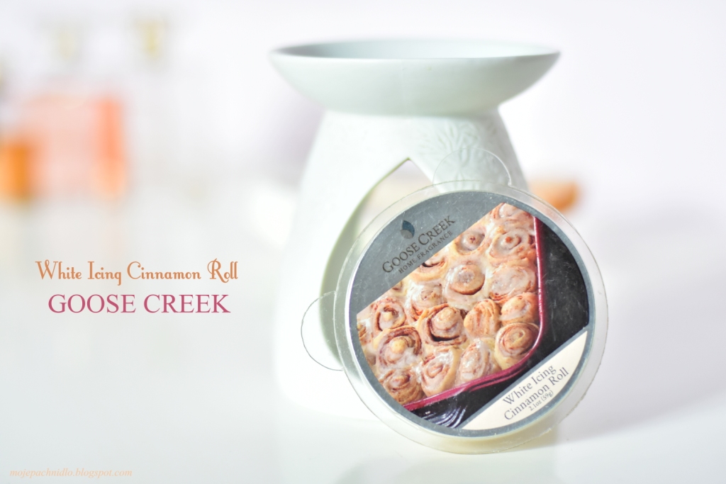 Moje Pachnidlo Wosk "White Icing Cinnamon Roll" Goose Creek