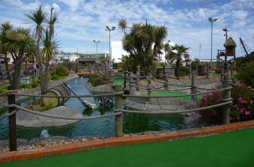 The Ham and Egger Files Pirates Bay Adventure Golf in Paignton, Devon