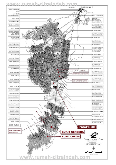 Masterplan Citra Indah City Juni 2017