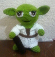 PATRON GRATIS YODA (STAR WARS) AMIGURUMI 1308