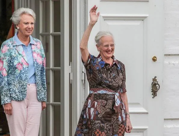 The Queen's sister, Princess Benedikte and The Queen's Swedish cousin, Princess Christina, Mrs. Magnuson