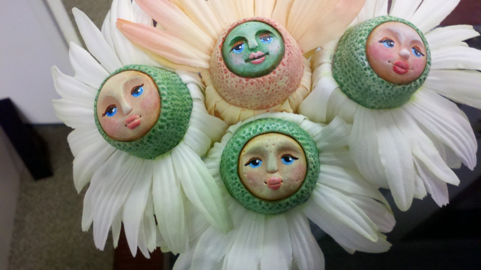 ODD imagination Finished Flower Faces