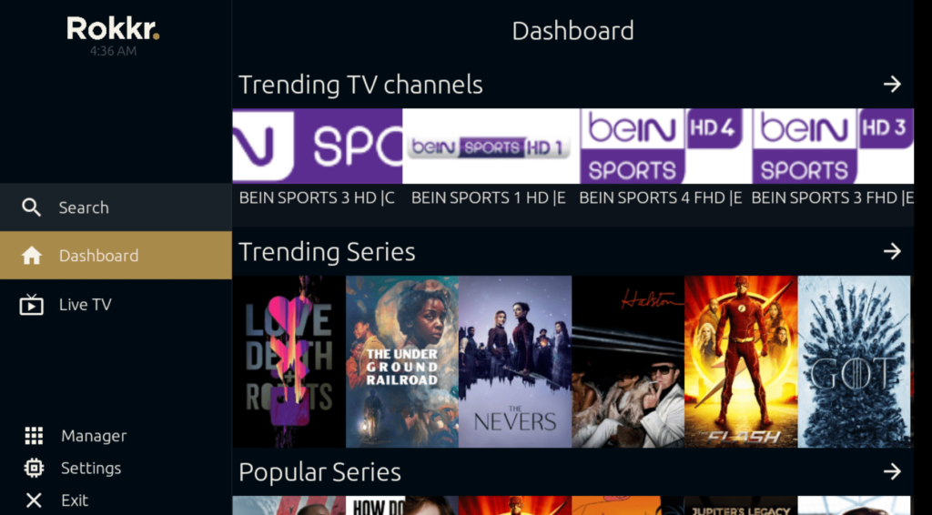 Rokkr Premium IPTV APK