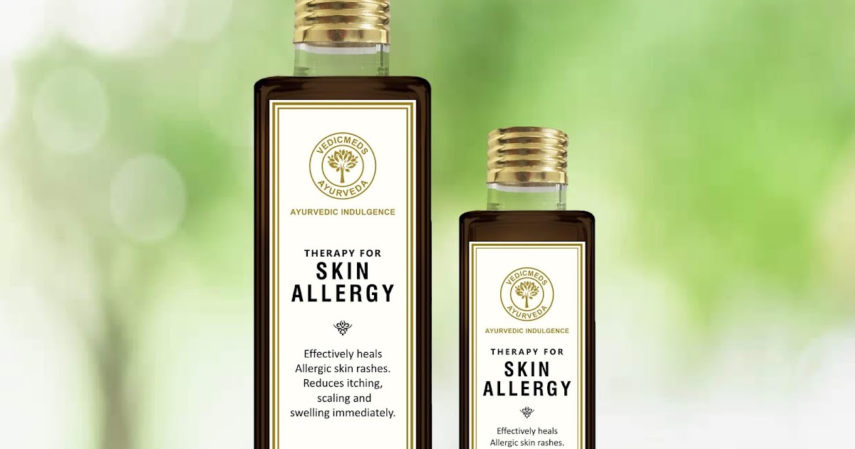 THERAPY FOR SKIN ALLERGY Vedicmeds Ayurveda