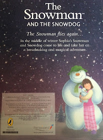 personalised snowman and snowdog personalised book