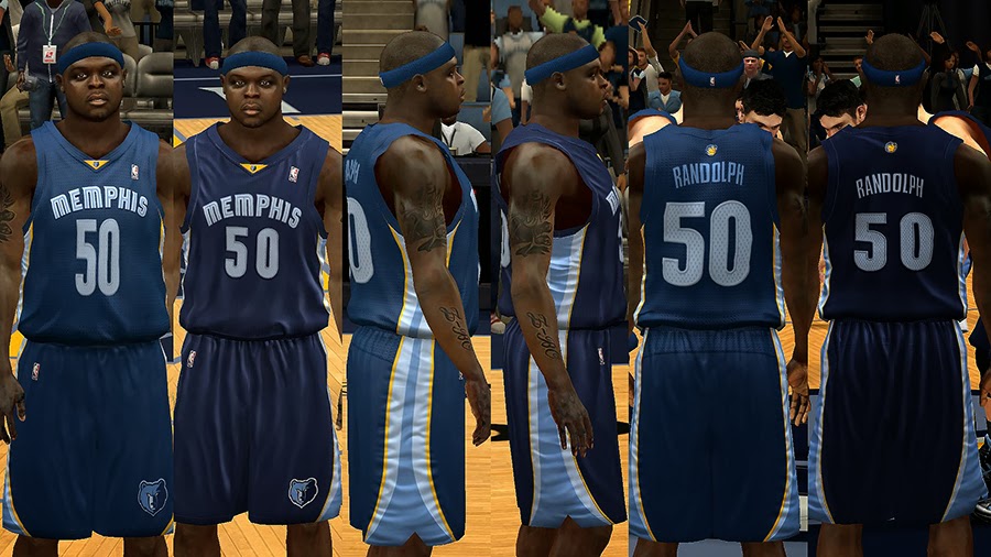 NBA Jersey Database, Memphis Grizzlies Alternate Jersey 2010-2014