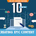 10 Steps to Generating Epic Blog Posts #infographic