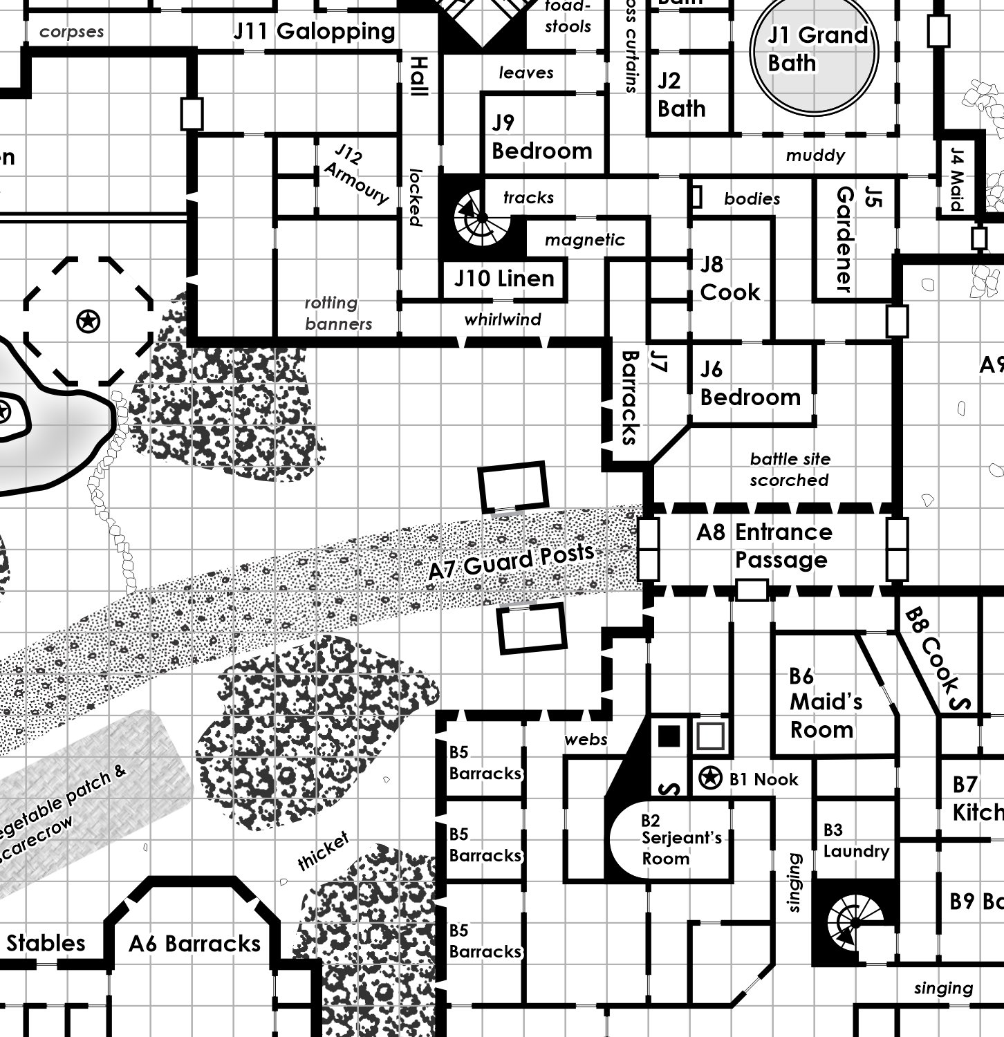 Regarding Castle Xyntillan r/osr