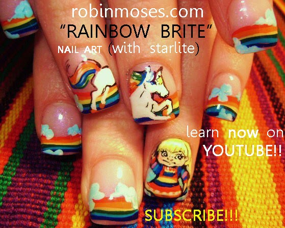 Nail Art by Robin Moses: "unicorn nails" "unicorn nail art" "unicorn ...