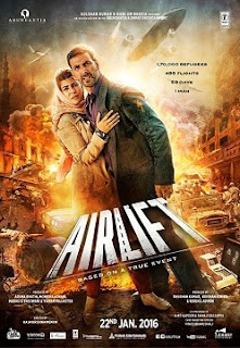poster of bollywood hindi film movie Airlift