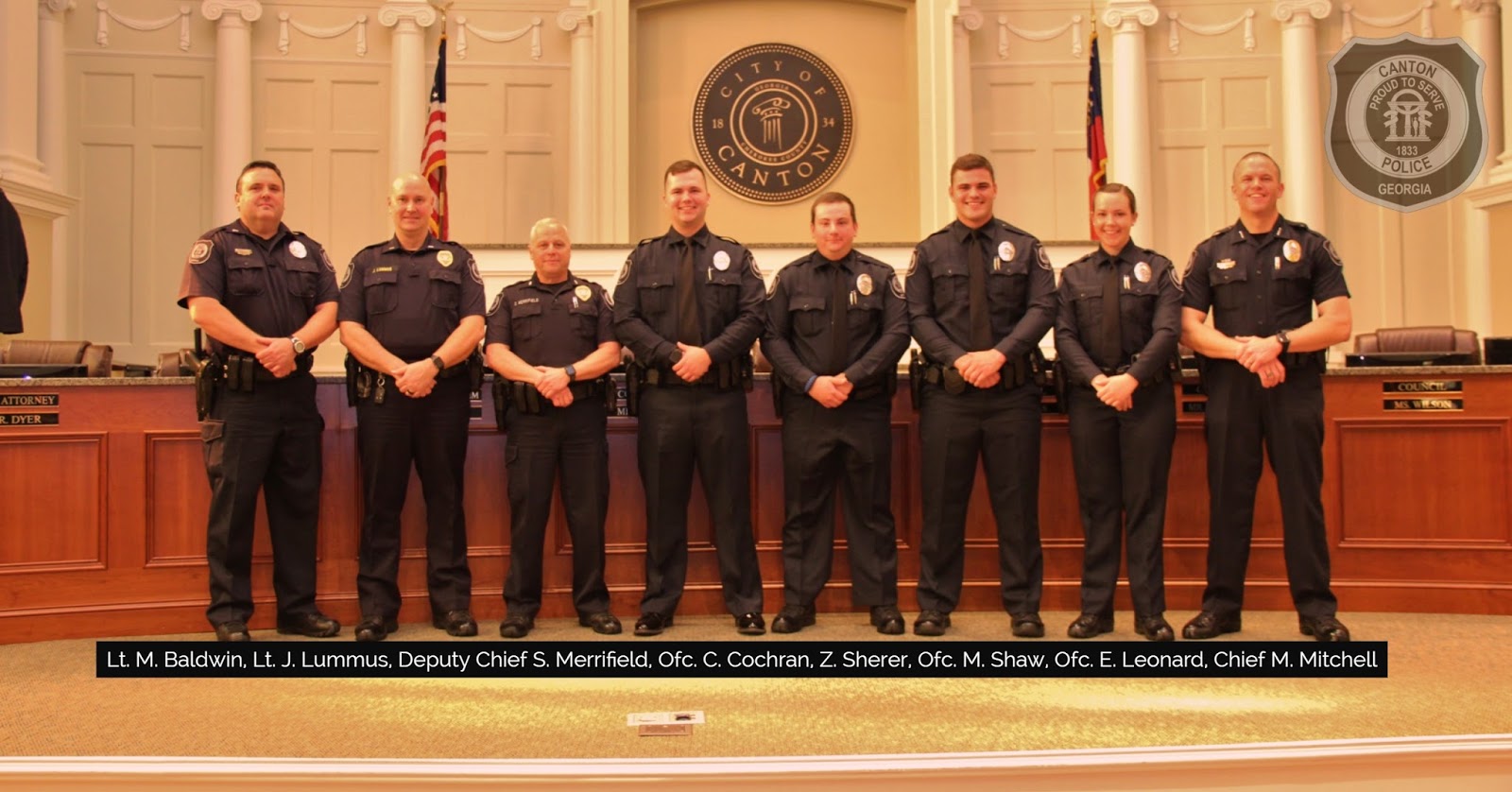 Canton Police Newsroom March 2018