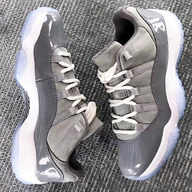 aj11 cool grey low