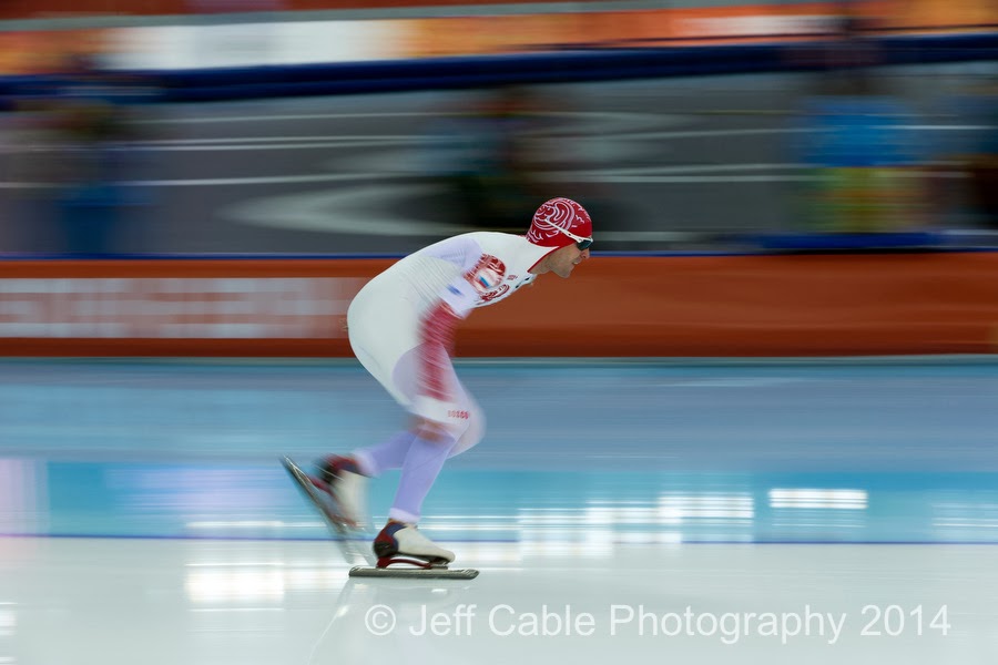 Jeff Cable's Blog Speed Skating Photographing the 10,000 meter race