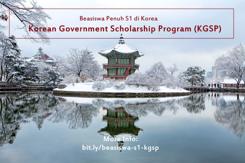 Kuliah Di Korea Selatan Dengan Beasiswa Penuh S1 Kgsp