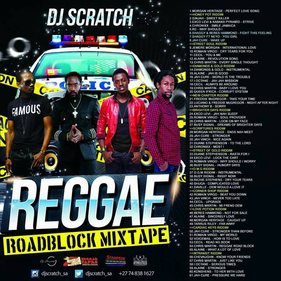 REGGAETAPES DJ SCRATCH REGGAE ROADBLOCK MIXTAPE