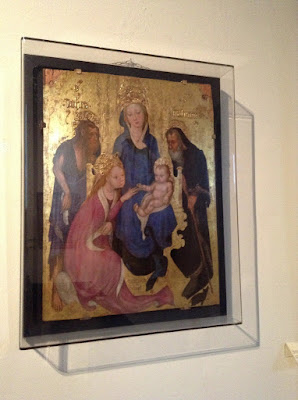 Pinacoteca di Siena: Sposalizio mistico di Santa Caterina di Michelino da Besozzo