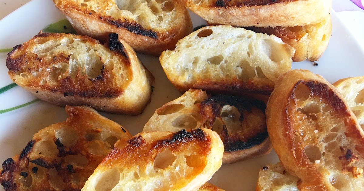 Fried Garlic Bread
