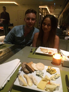 Club 55, Marina Bay Sands Hotel, chocolate and cheese buffet