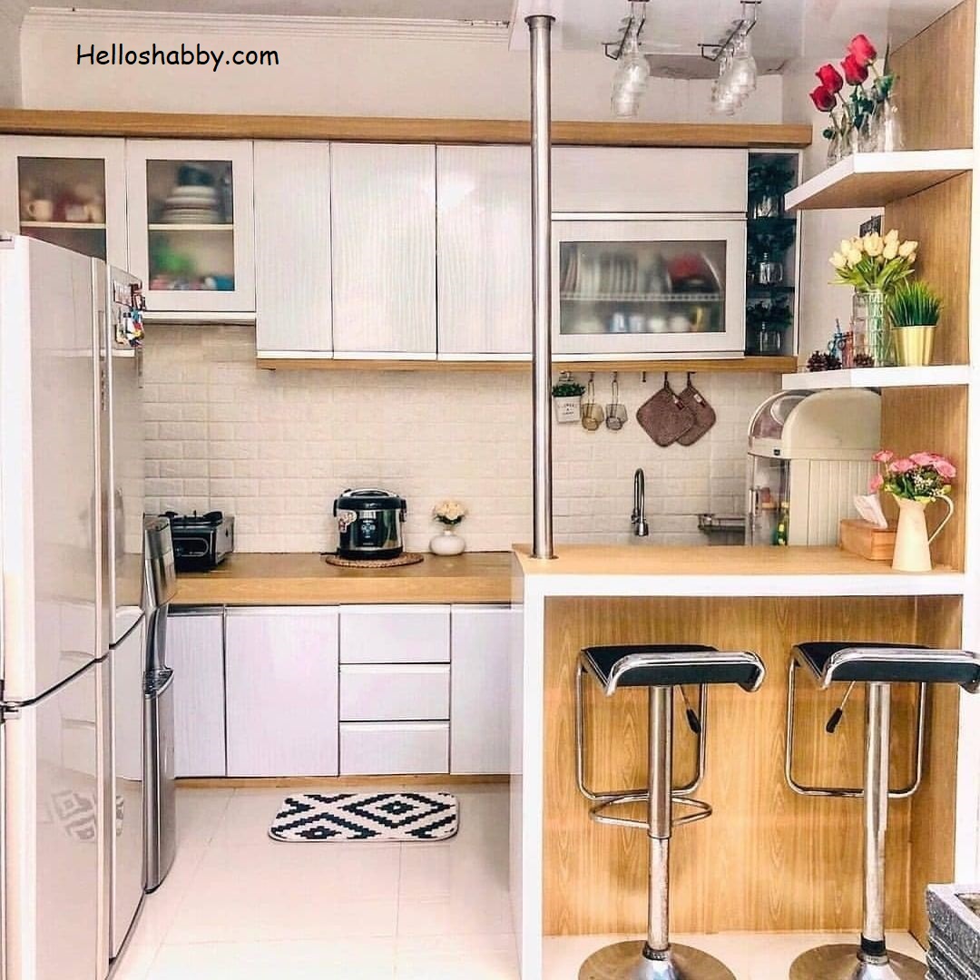 Desain Dapur Minimalis Ukuran 3 x 2 M Ada Mini Pantry