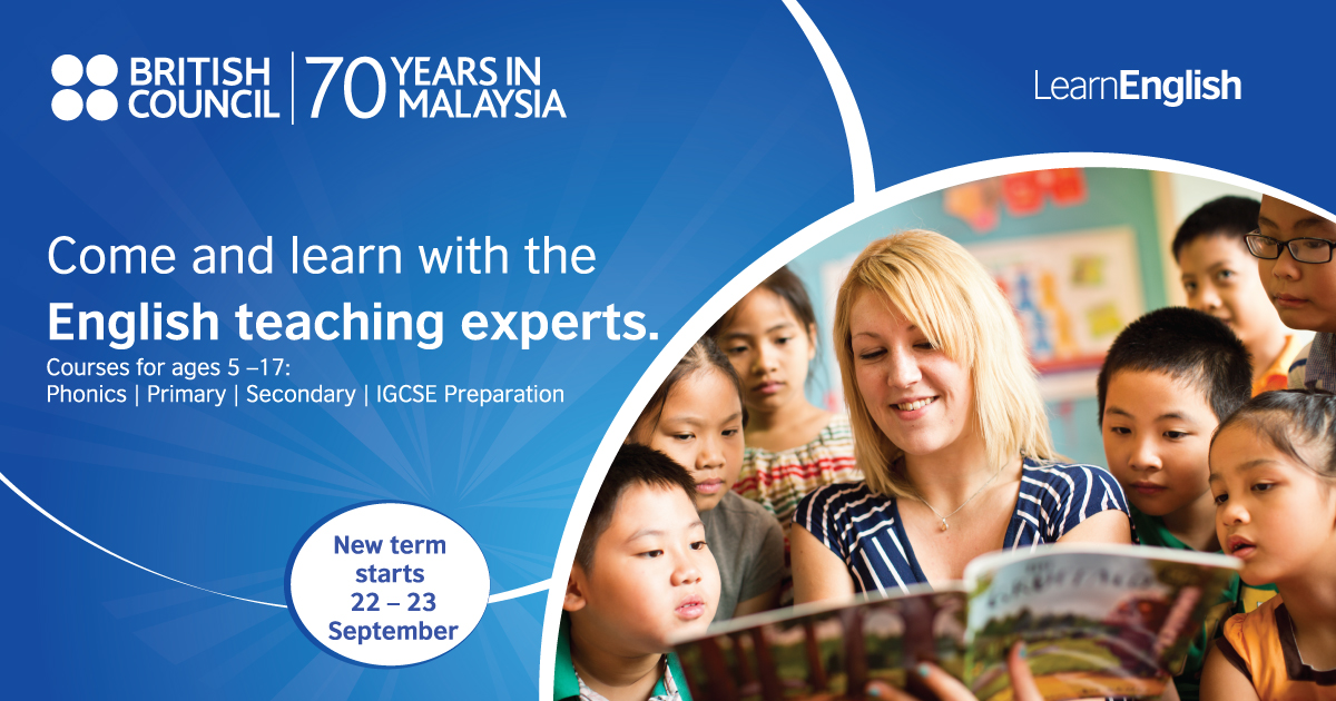 British Council Malaysia New Term Starts 22 23 September 2018