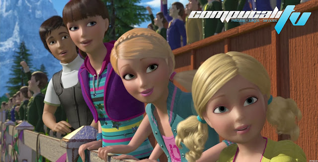 barbie y sus hermanas en una aventura de caballos en español latino