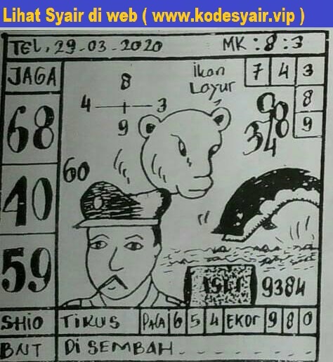 Syair Terjitu Singapore 29 Maret 2020 Syair Terjitu Syair Terjitu Singapore 29 Maret 2020 Syair Terjitu