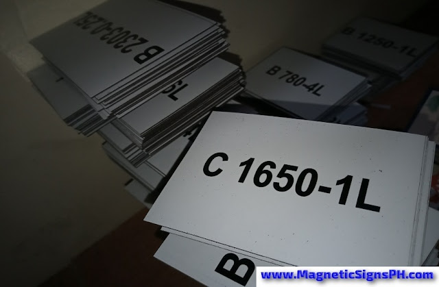 Warehouse Magnetic Labels