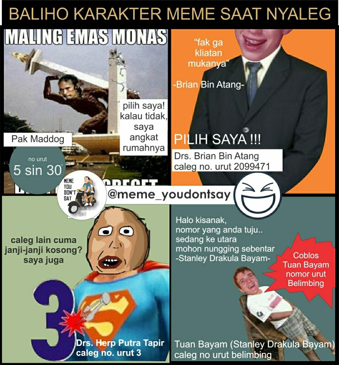 Foto Meme Comic Mak Ijah Update Status