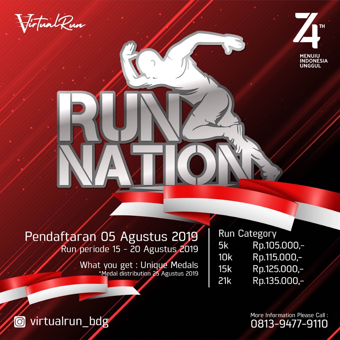 Run Nation - Virtual Run • 2019 Run Nation - Virtual Run • 2019