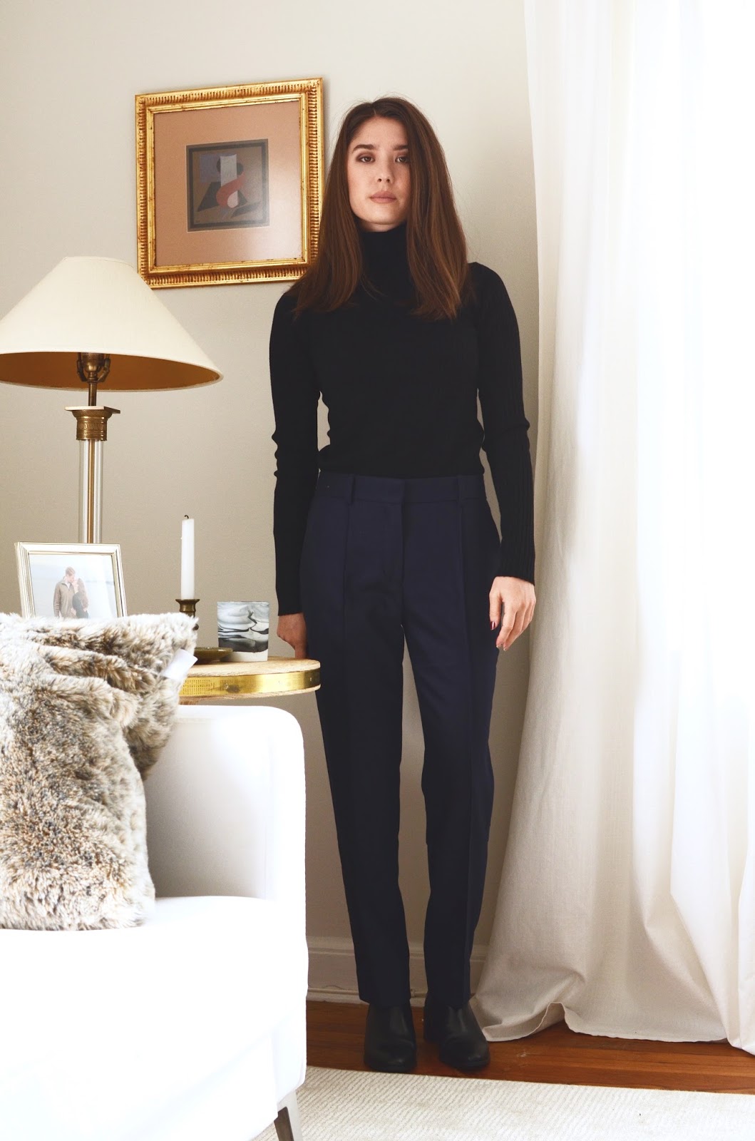 Everlane Premium Wool Flannel Crop & Full Leg Pants | By Georgia Grace