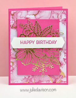 Stampin' Up! 2 Artistically Inked Expressions In Color Cards + Video ~ www.juliedavison.com #stampinup