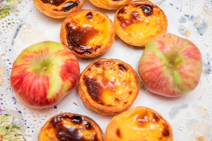 JÁ CONHECE O PASTEL DE NATA DE MAÇÃ RISCADINHA?