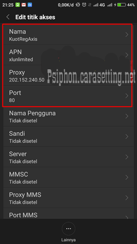 Cara Setting Psiphon Pro Axis Opok Unlimited Full Speed Terbaru Mei 2021