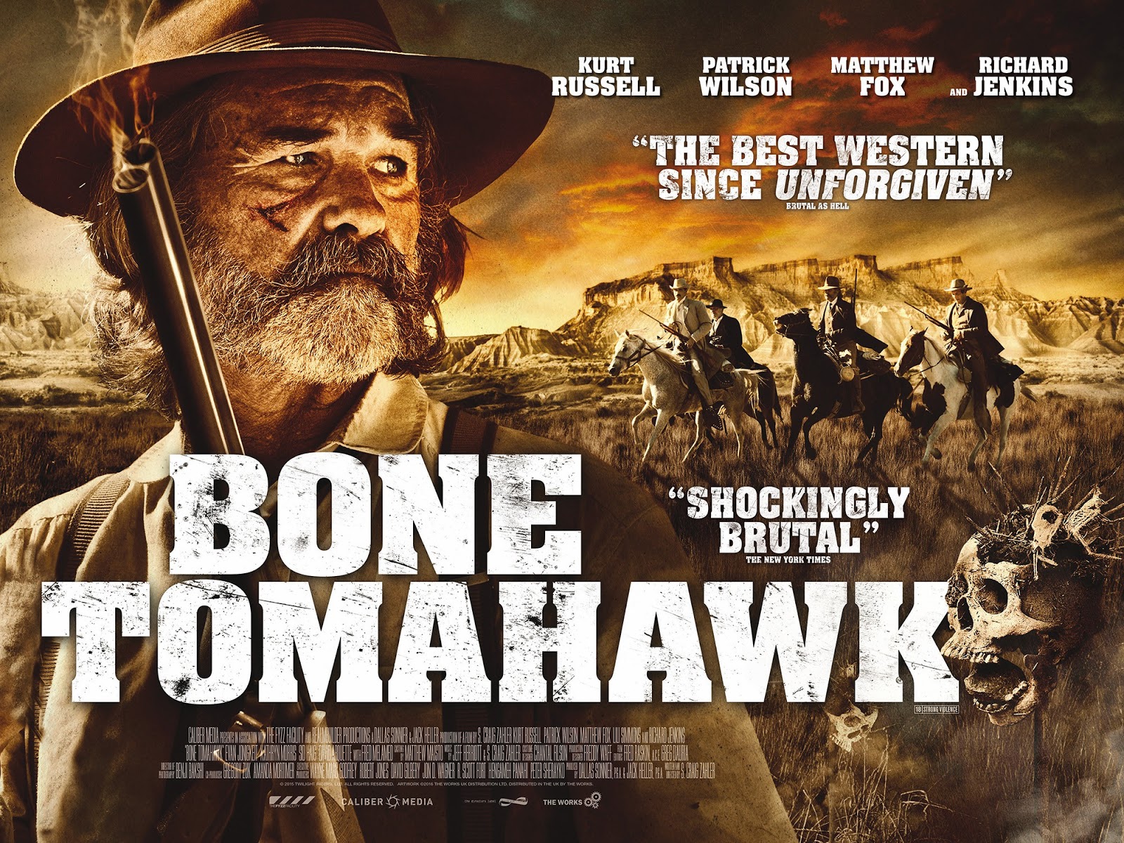 Happyotter BONE TOMAHAWK (2015)