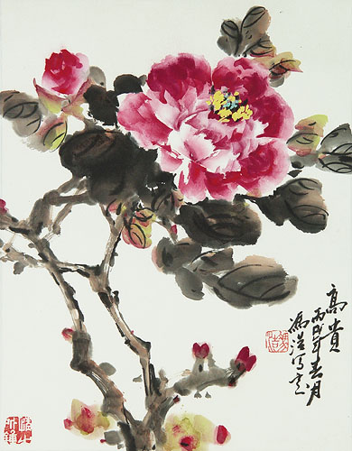Traditional Chinese Flower Painting Artists | Famous Chinese Flower