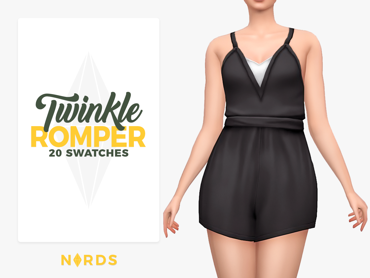 Sims 4 Maxis Match Romper