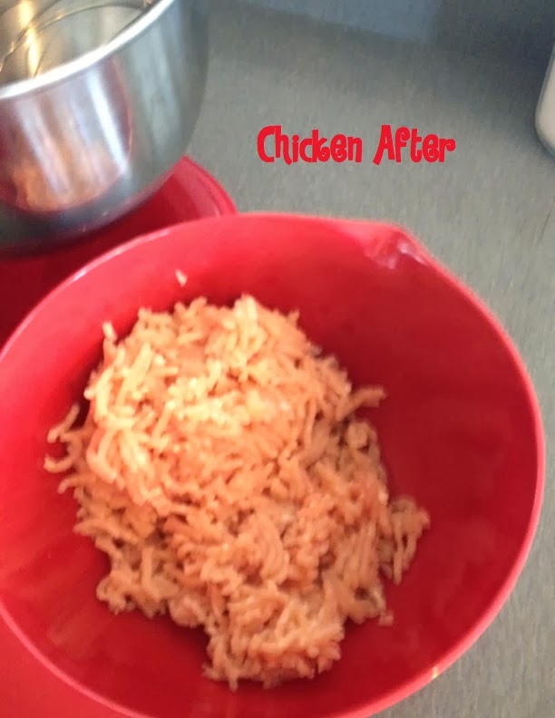 CleanandFit The Start grinding my own chicken breast