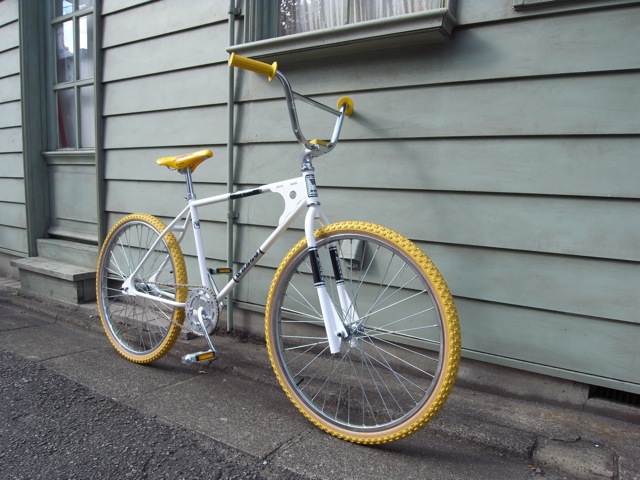 old BMX ビンテージwbasekuwaharasupreme - 自転車