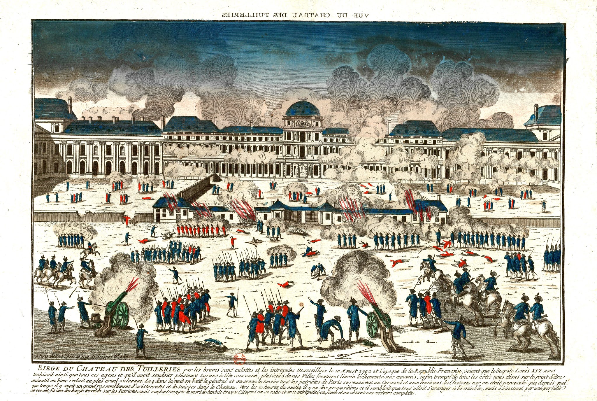 La Révolution Française 10 Août 1792 la seconde révolution française.