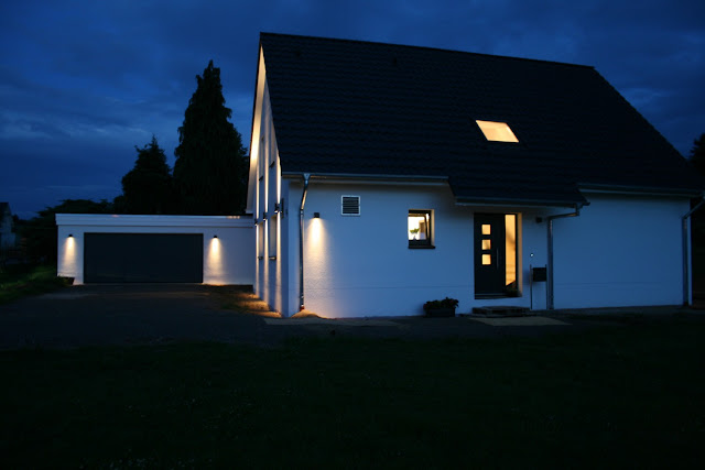 Mein Baublog: Illumination (3) - Außenbeleuchtung