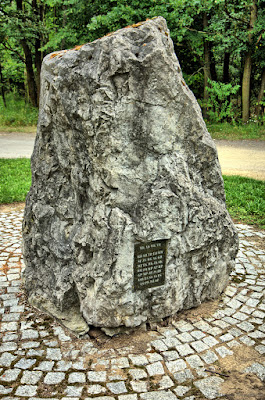 Łącza - Monument to the hunting club