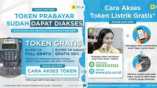 Klaim Token Listrik Gratis PLN Diskon Bulan Juni Bisa Pakai WA 08122123123 dan www.pln.co.id