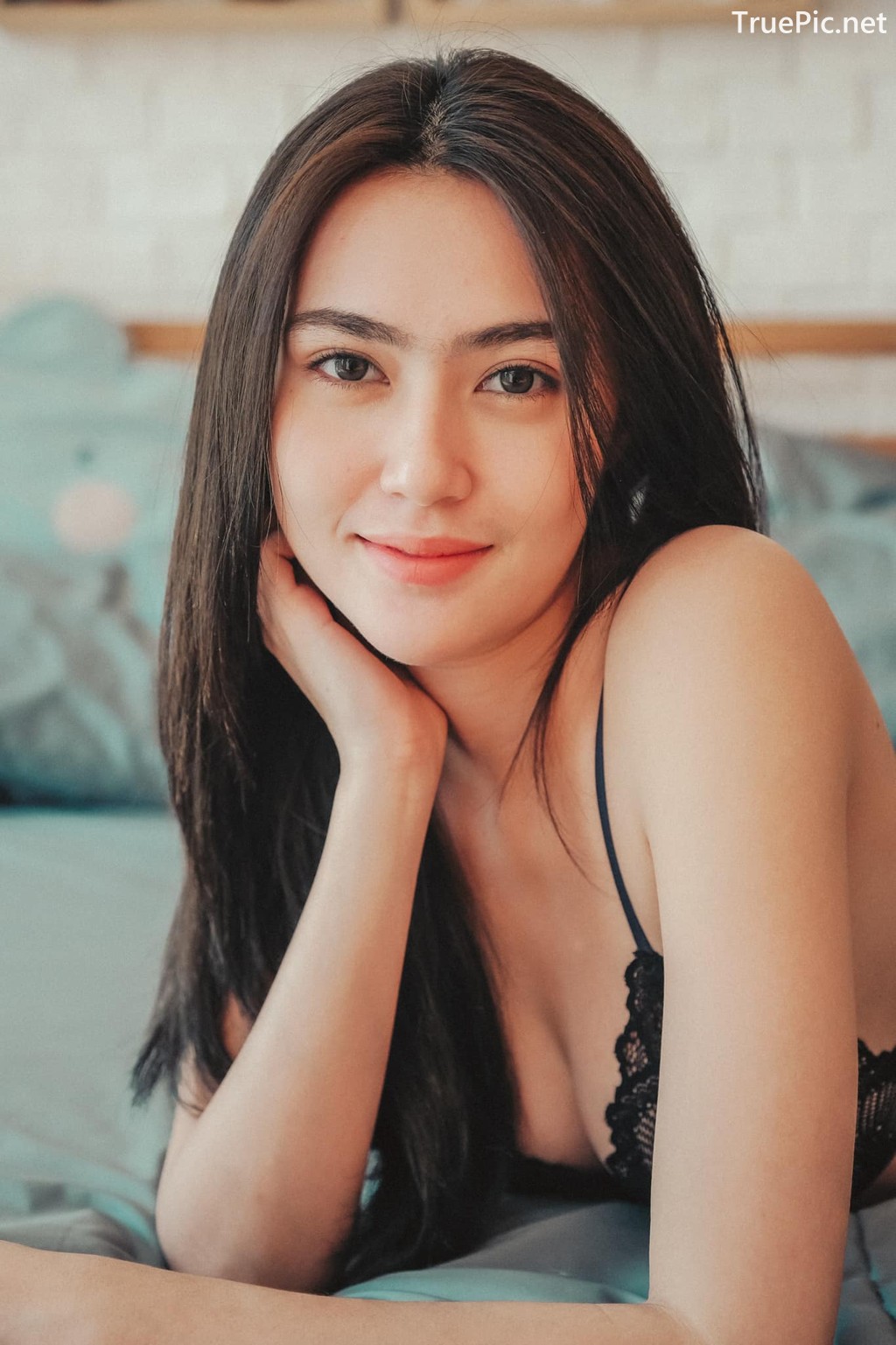 Image Thailand Sexy Model – Baifern Rinrucha Kamnark – Black Lingerie - TruePic.net - Picture-24